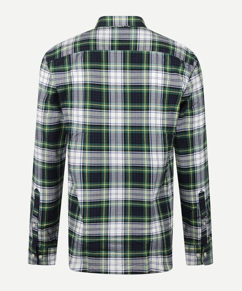 Oxford Check Shirt | Navy