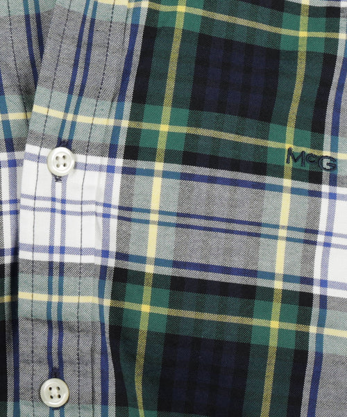Oxford Check Shirt | Navy
