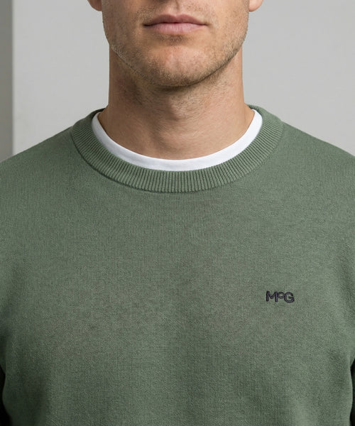 McG Logo Crew | Light Olive