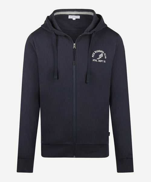 Zip-Thru Hoody | Navy