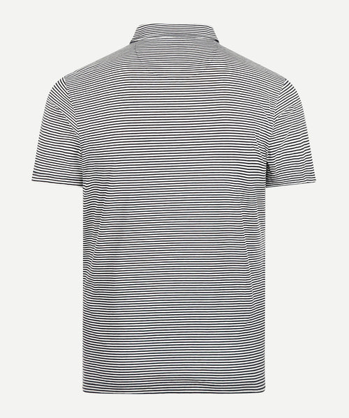 Polo Jersey Stripe | Navy