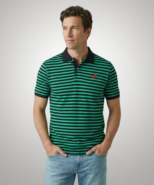 Piqué Polo Streep | Medium Green