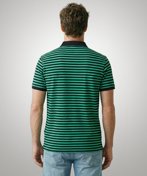 Piqué Polo Streep | Medium Green