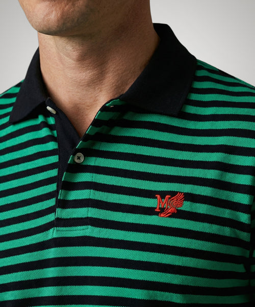 Piqué Polo Streep | Medium Green