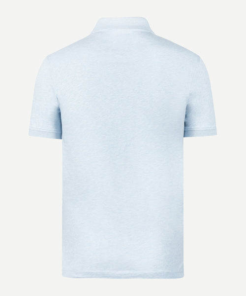 Jersey Polo Melange | Light Blue