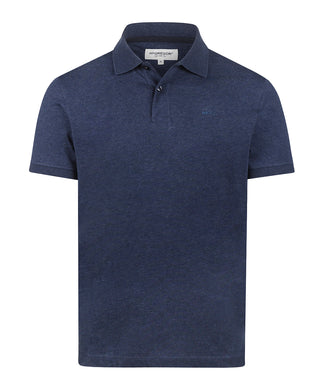 Jersey Polo Melange | Medium Blue
