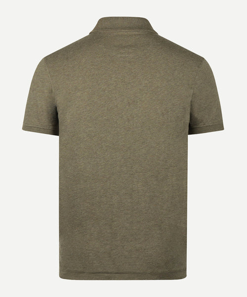 Jersey Polo Melange | Light Olive