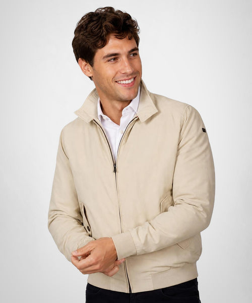 Classic Bomber Jacket | Sand