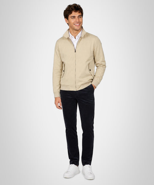 Classic Bomber Jacket | Sand