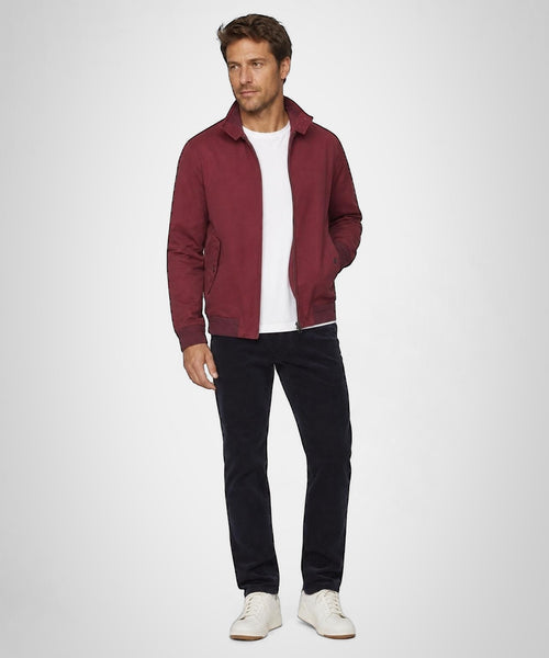 Classic Bomber Jacket | Burgundy