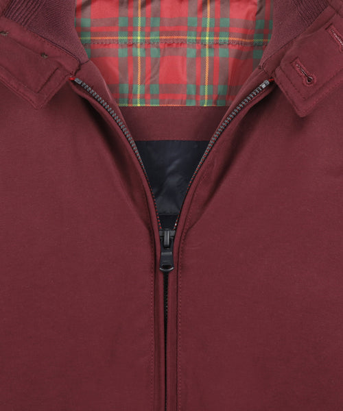 Classic Bomber Jacket | Burgundy