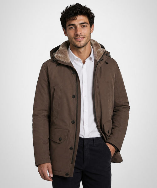 Parka | Chocolate Brown