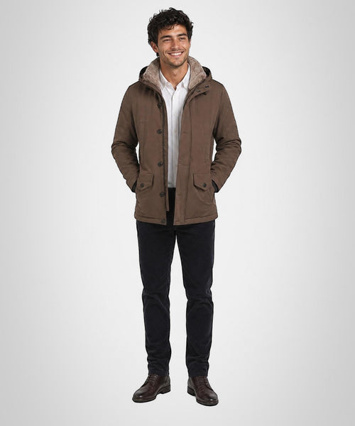 Parka | Chocolate Brown