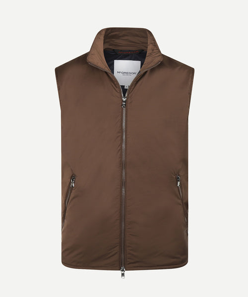 Super Light Weight Bodywarmer | Chocolate Brown
