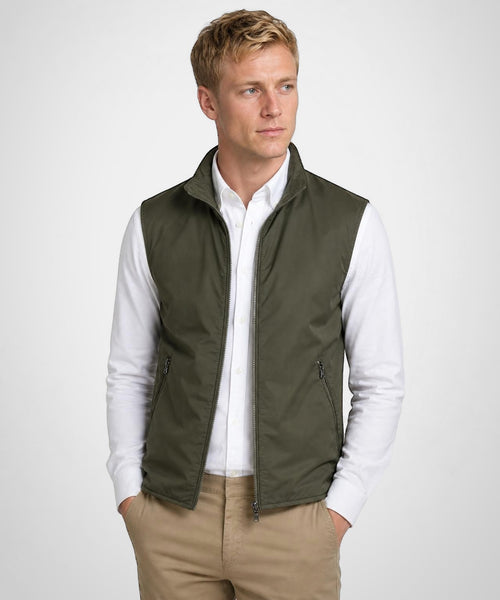 Super Light Weight Bodywarmer | Dark Olive