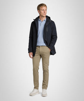 Hooded Raincoat | Navy