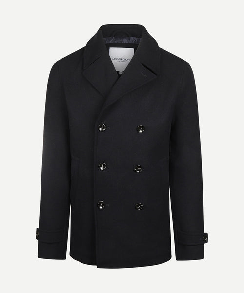 Wool Peacoat | Navy