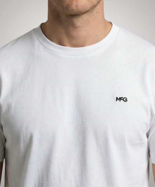 Essential McG Embroidery T-Shirt | White