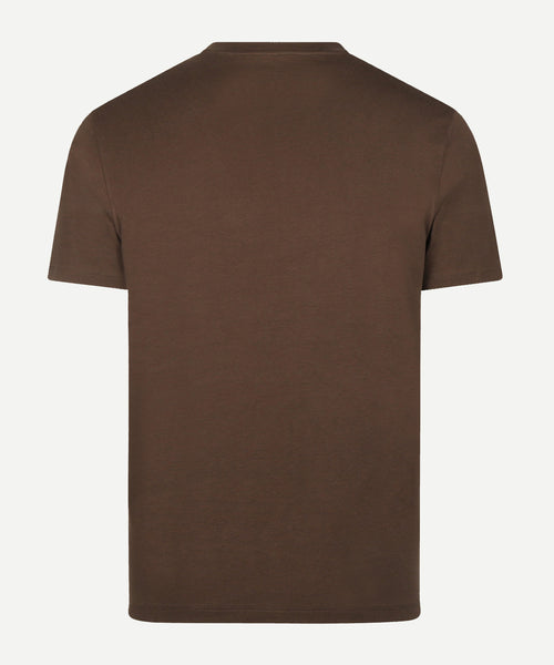 Interlock T-Shirt | Chocolate Brown
