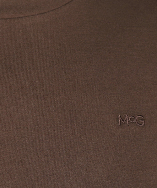Interlock T-Shirt | Chocolate Brown