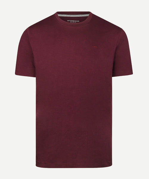 Interlock T-Shirt | Burgundy