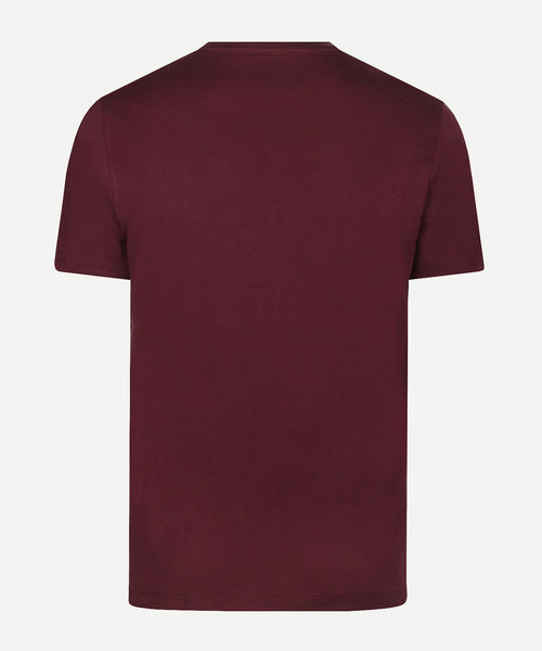 Interlock T-Shirt | Burgundy