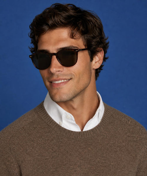Trui Lamswol Ronde Hals | Chocolate Brown