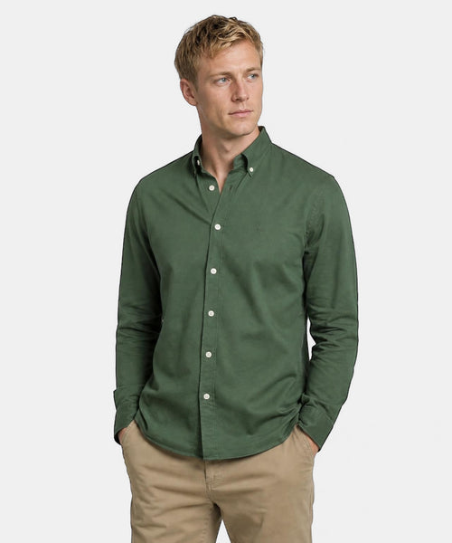 Overhemd Jersey | Dark Olive