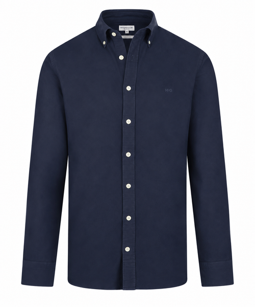 Overhemd Flanel Oxford | Navy
