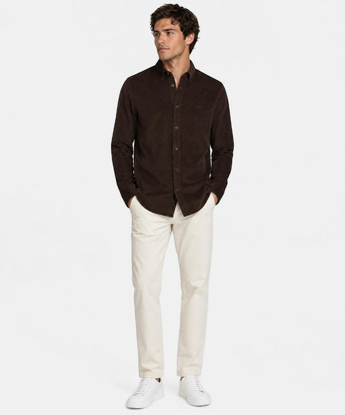 Corduroy Shirt | Chocolate Brown