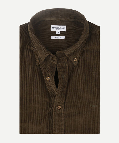 Corduroy Shirt | Dark Olive