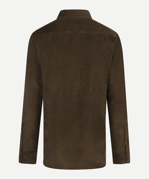 Corduroy Shirt | Dark Olive