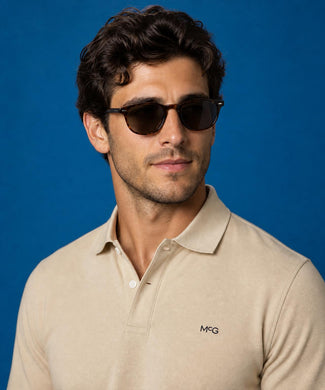 Classic Long-Sleeve Polo | Sand
