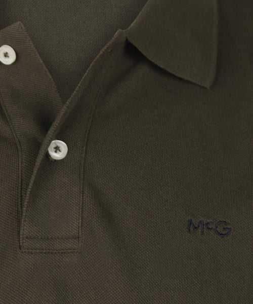 Classic Polo Lange Mouw | Dark Olive