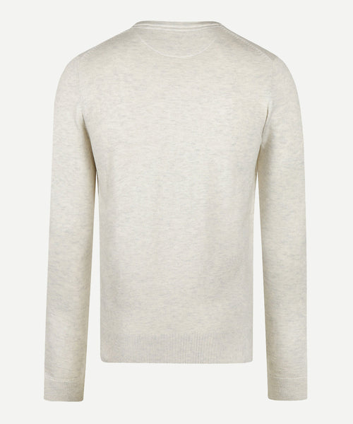 Trui Katoen Cashmere V-Hals | Off White