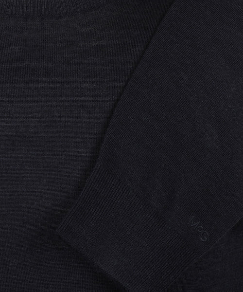 Trui Luxe Merinowol Ronde Hals | Navy