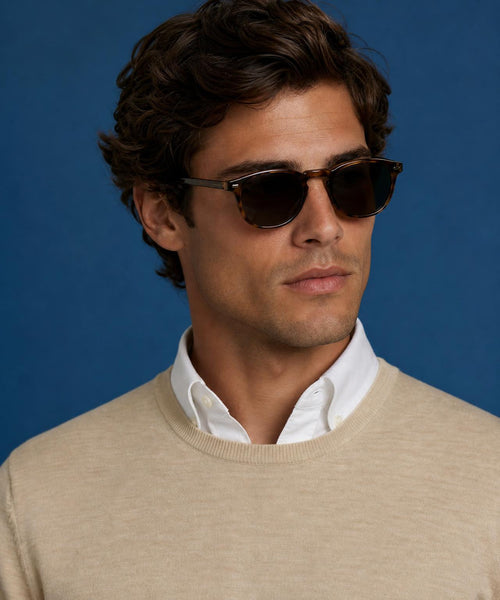 Trui Luxe Merinowol Ronde Hals | Camel