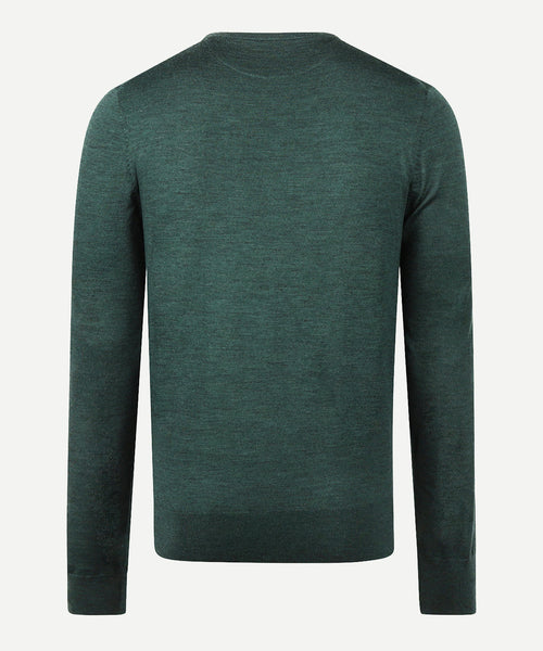 Trui Luxe Merinowol Ronde Hals | Winter Sage