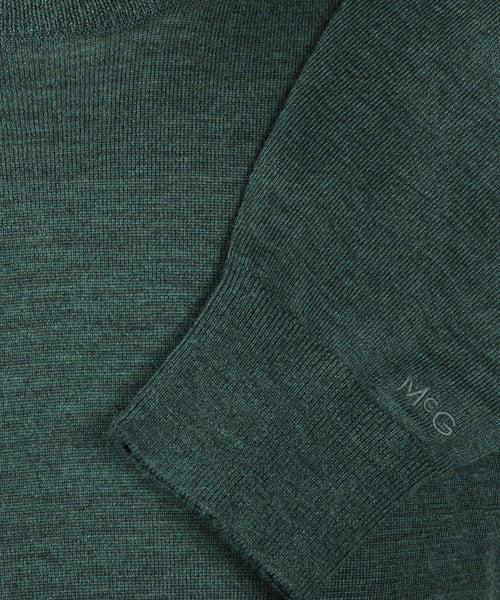 Trui Luxe Merinowol Ronde Hals | Winter Sage