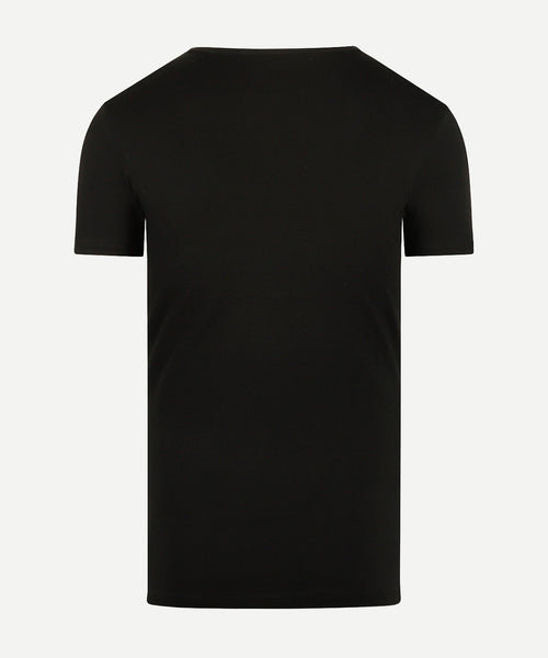 2-pack T-shirts met ronde hals | Black