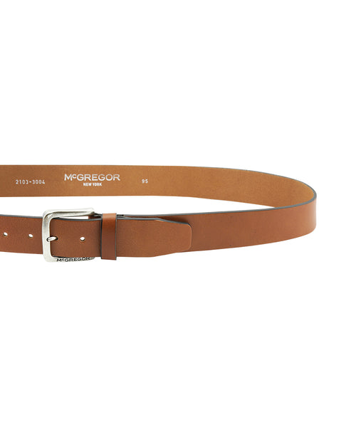 Nice leather belt | Cognac