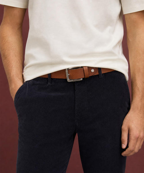 Nice leather belt | Cognac