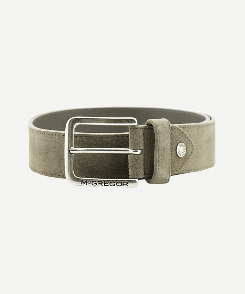 Suède leren riem | Taupe