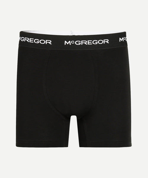 3-pack Katoenen Boxers met Stretch | Black