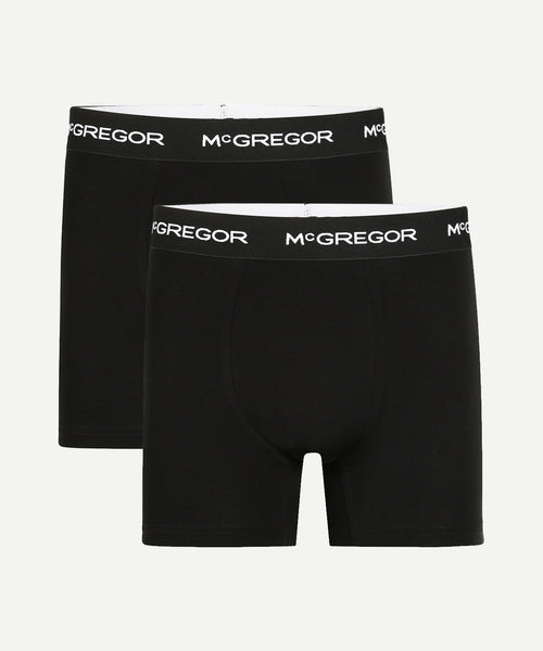 3-pack Katoenen Boxers met Stretch | Black
