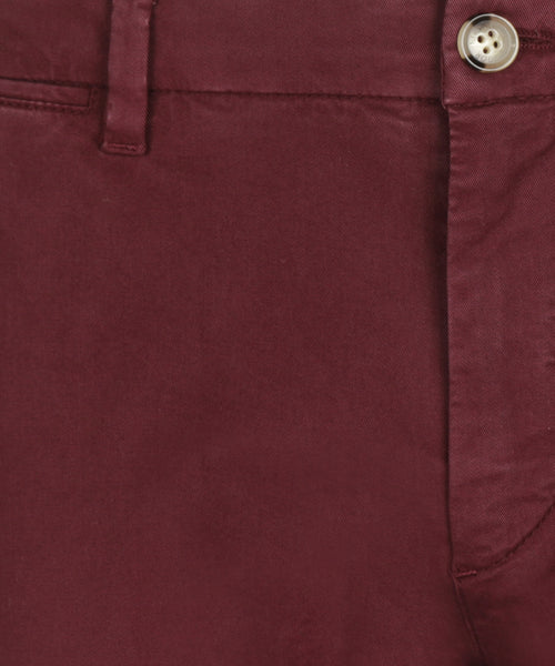 Chino Garment Dyed Modern Fit | Burgundy