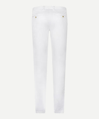 Chino Garment Dyed Modern Fit | White