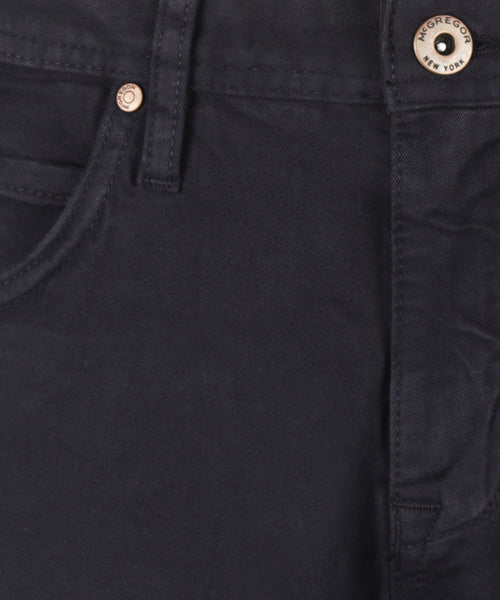 Trousers Five Pocket Garment Dyed | Navy