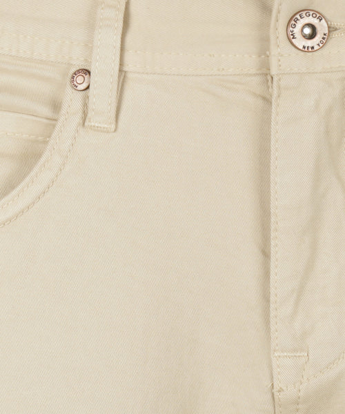 Trousers Five Pocket Garment Dyed | Sand