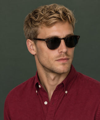 Oxford Stretch Shirt | Burgundy